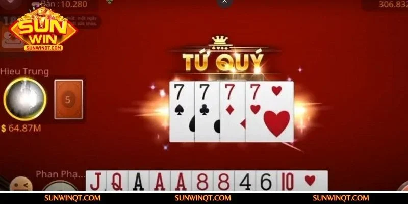 Luật chơi tiến lên miền Nam hỗ trợ thao tác mượt mà qua giao diện SUNWIN